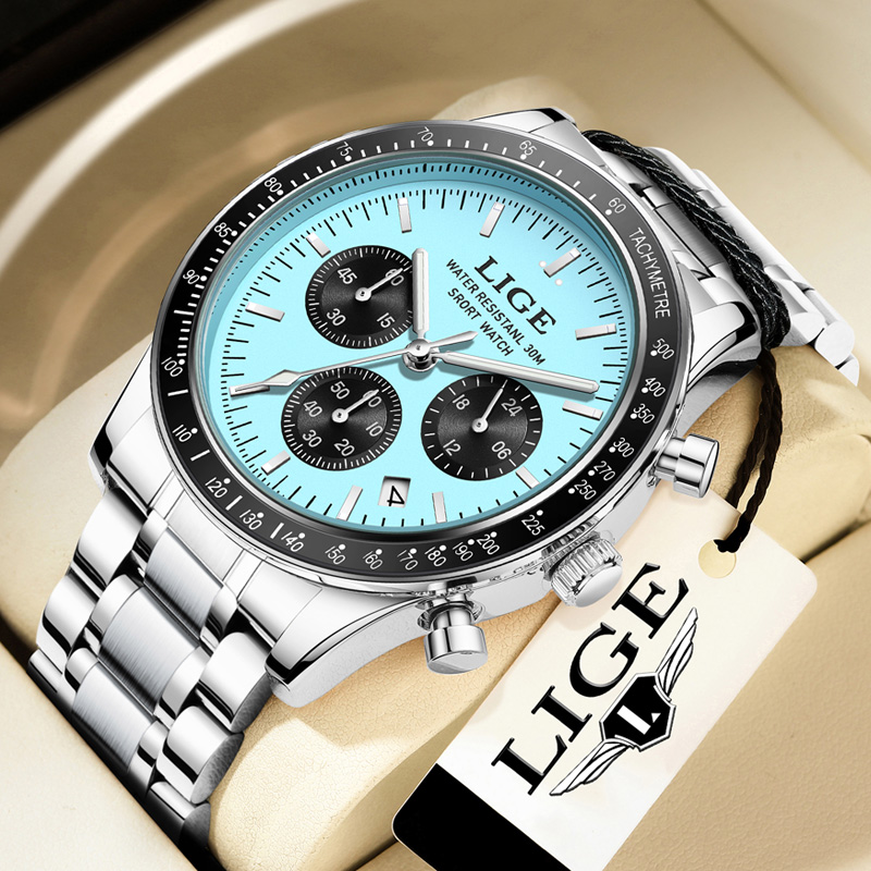 Luxury Watch Top 10 - Montre pour homme LIGE, marque haut
