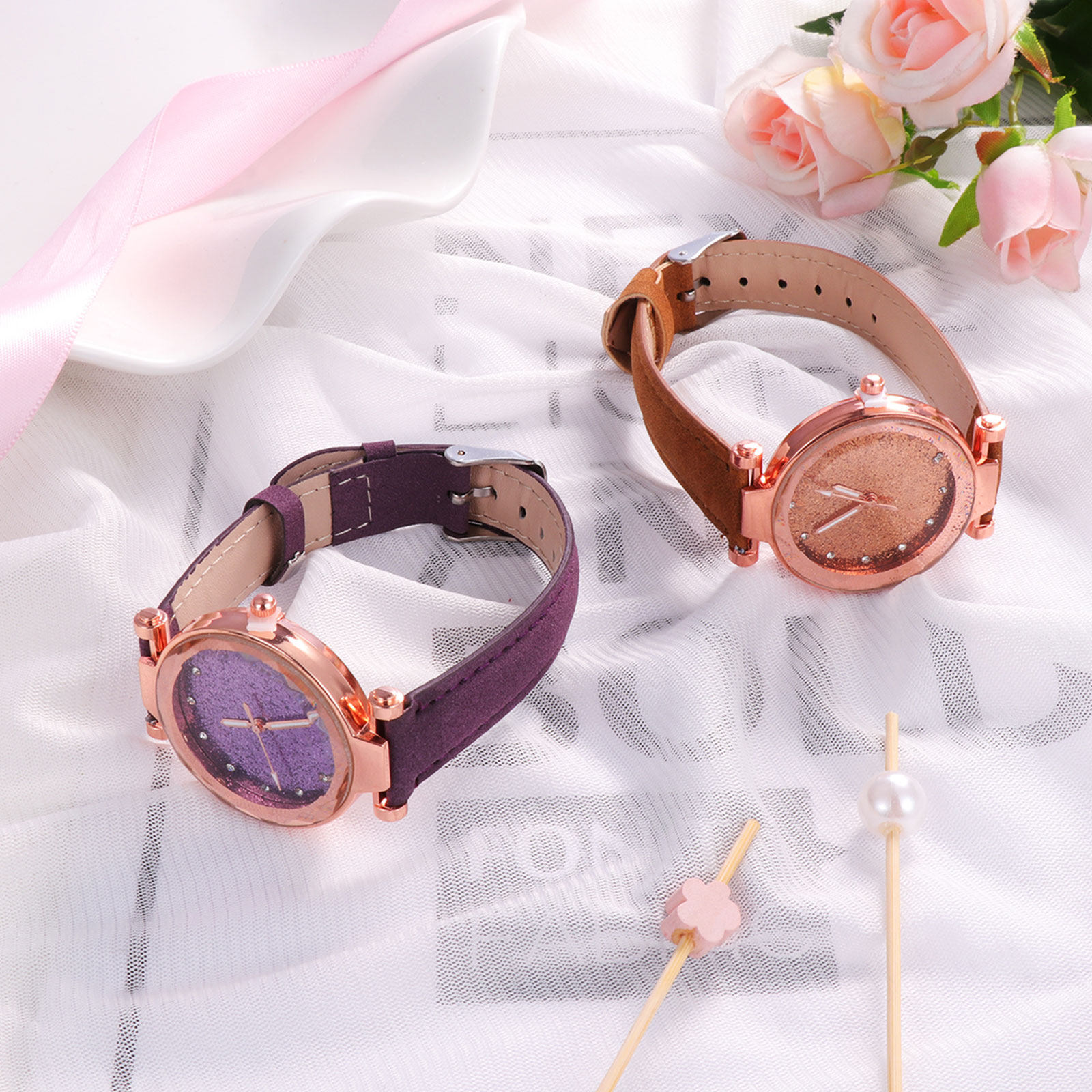 2 montres pour femmes, modèle  - Luxury Watch Gift For Her avis et prix
