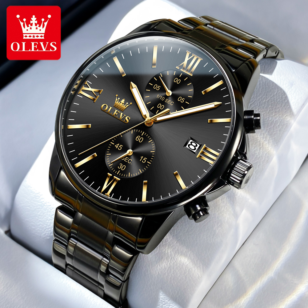 OLEVS 2886 montre à Quartz noi - Luxury Watch Maker avis et prix